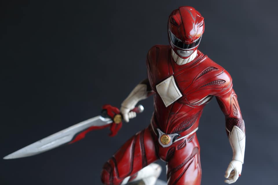 My Hero Studios Red Ranger 1/4 Scale Collectible Statue - Image 5