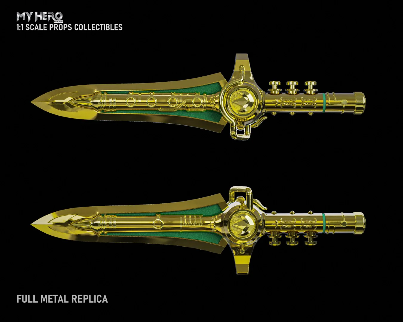 [PREORDER] My Hero Studios Special Edition Gold Dragon Dagger - Image 8