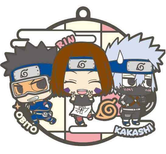 Naruto Shippuden Buddy Colle Rubber Mascot - Three-man Cell Dattebayo! - Image 6