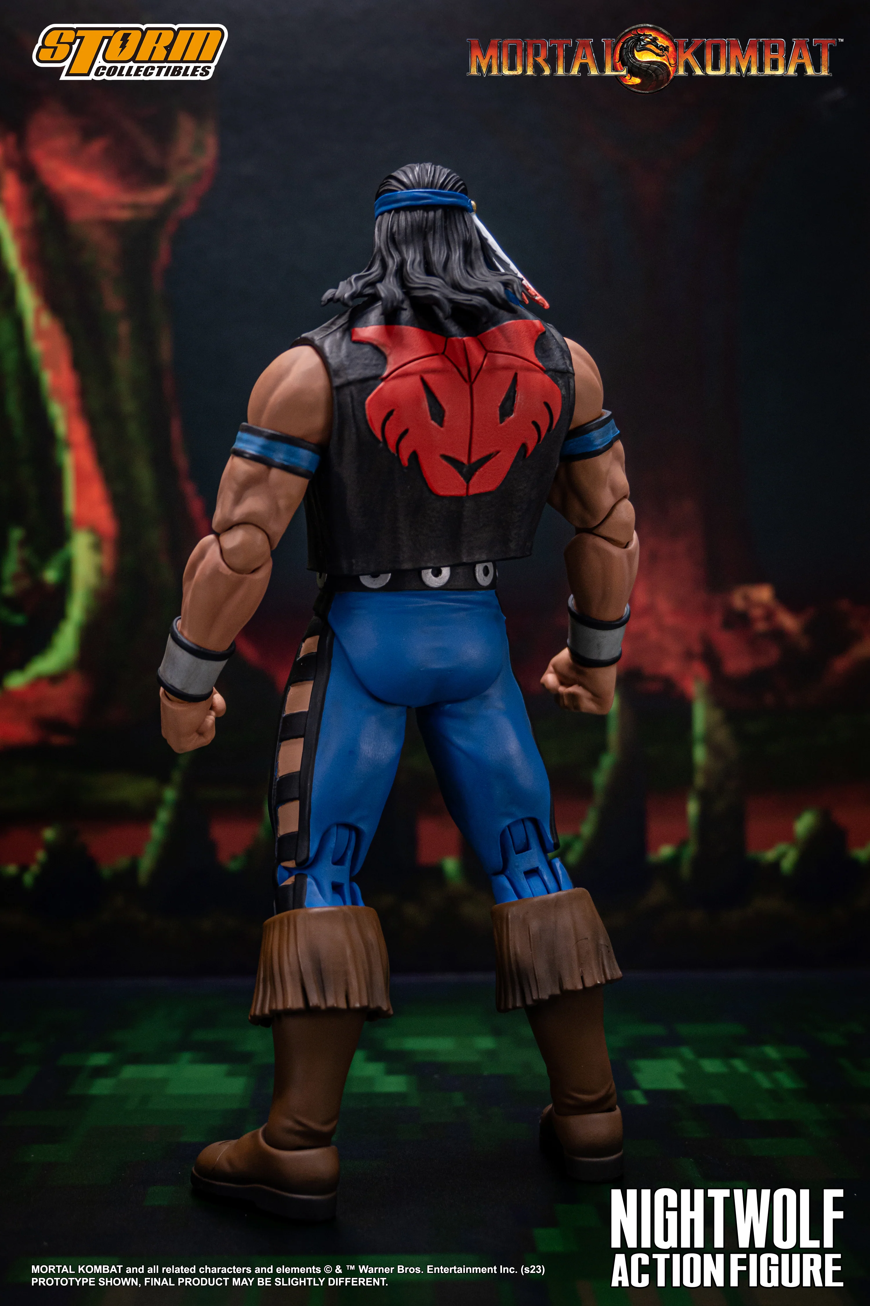 Nightwolf Storm Collectibles Mortal Kombat Action Figure - Image 3