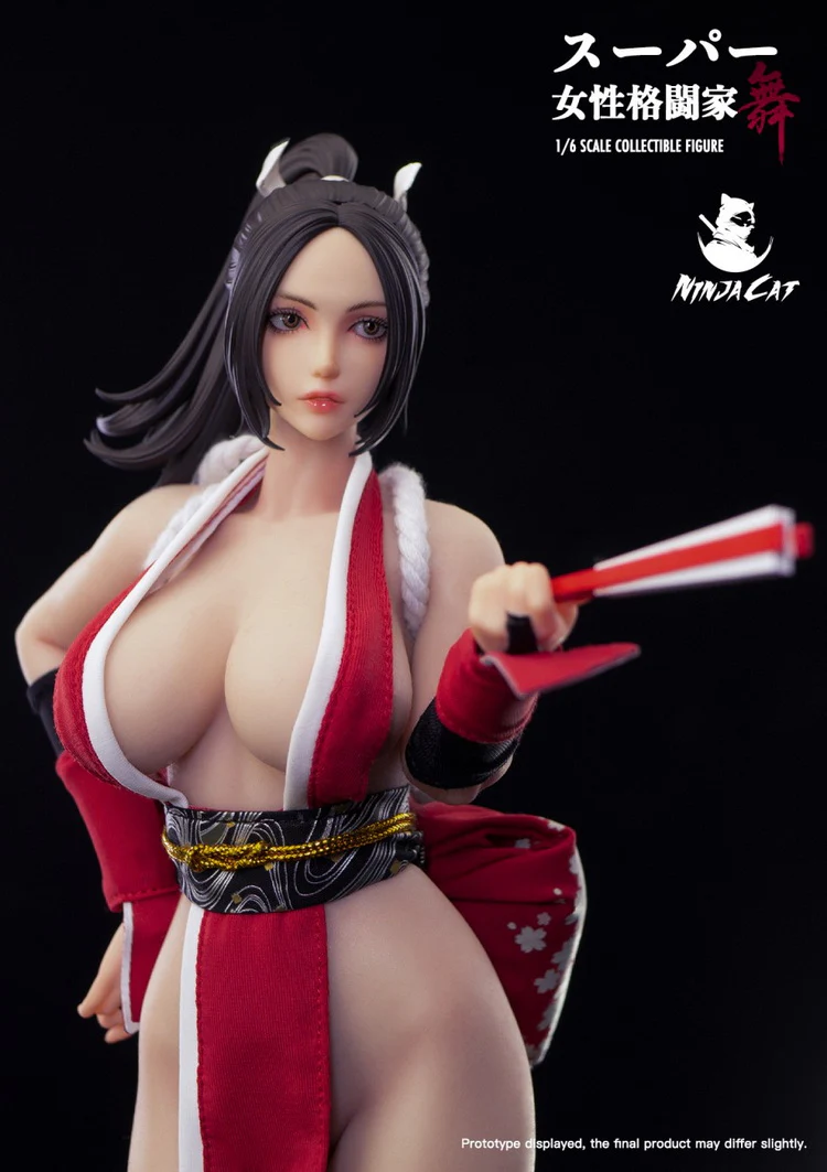 Ninja Cat N001 Female Fighter Mai 1/6 Scale Action Figure - Image 3