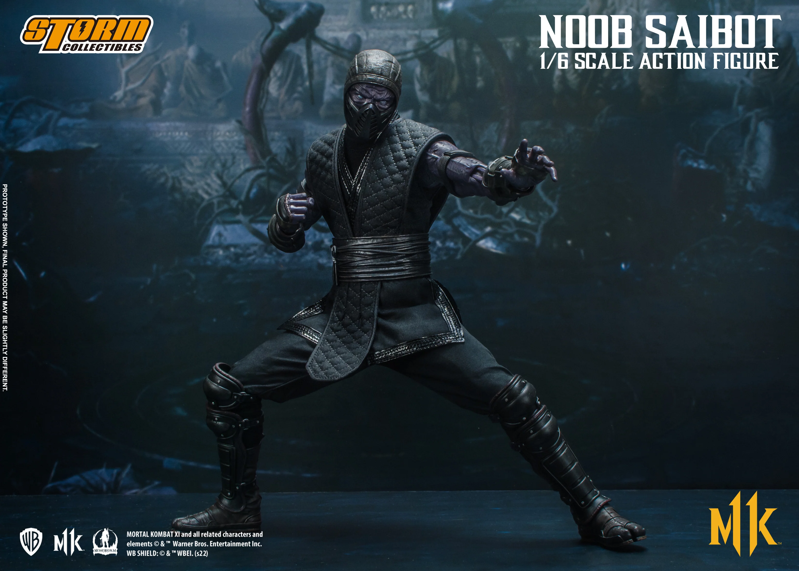 [PREORDER] Noob Saibot - Storm Collectibles 1/6 Scale Mortal Kombat Action Figure - Image 12