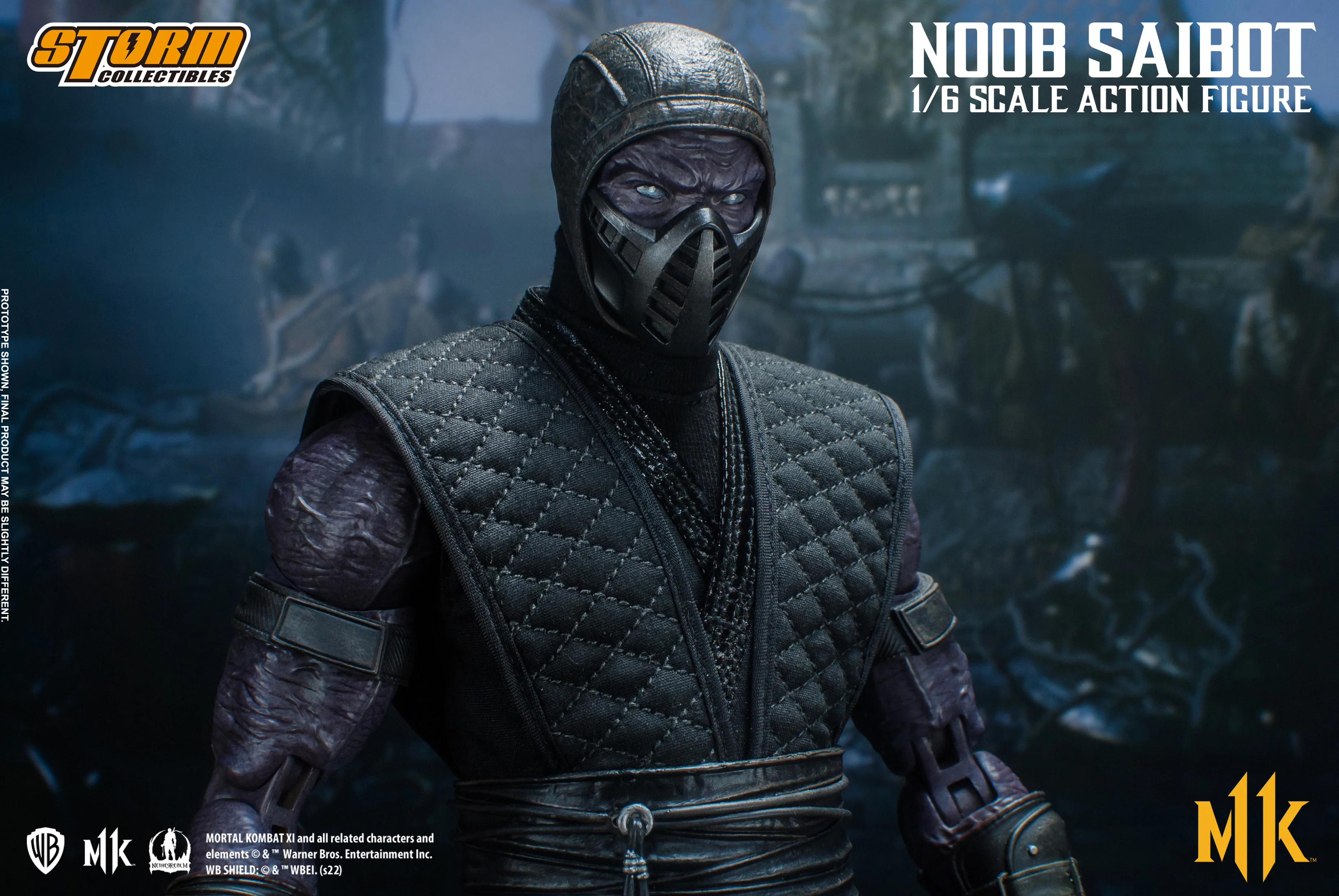 [PREORDER] Noob Saibot - Storm Collectibles 1/6 Scale Mortal Kombat Action Figure - Image 5