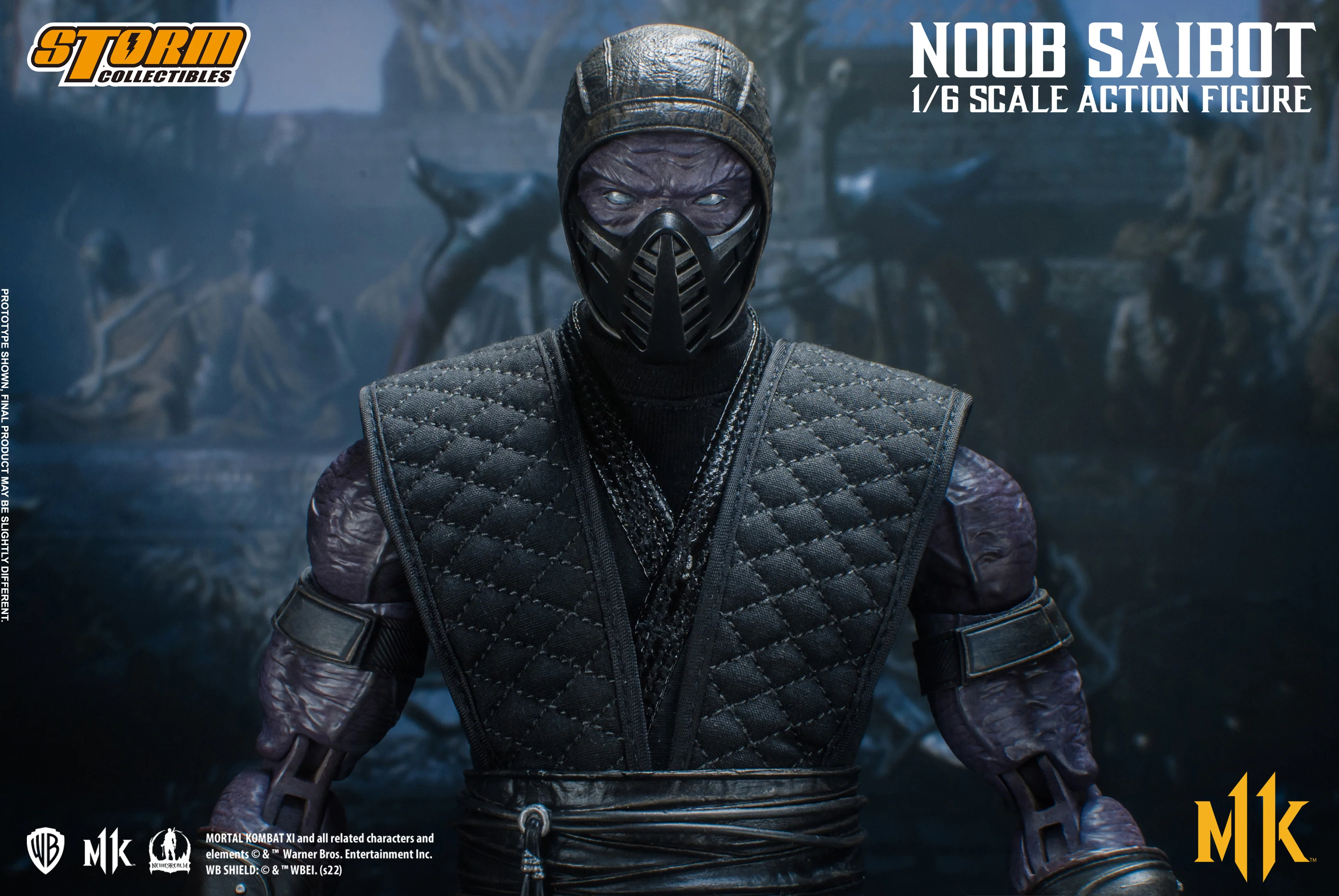 [PREORDER] Noob Saibot - Storm Collectibles 1/6 Scale Mortal Kombat Action Figure - Image 6
