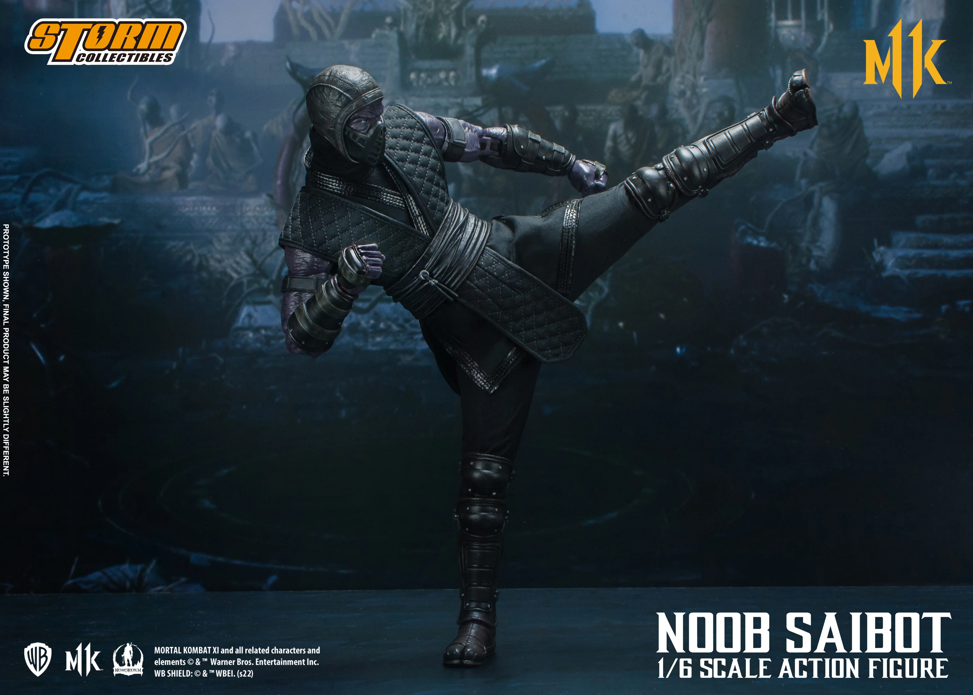 [PREORDER] Noob Saibot - Storm Collectibles 1/6 Scale Mortal Kombat Action Figure - Image 8