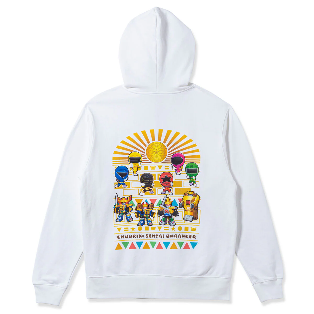 Ohranger Chibi Zip Hoodie - Image 3
