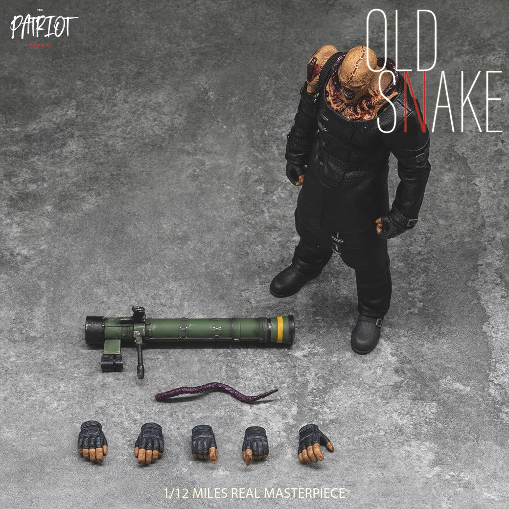 [PREORDER] Patriot Studio Old Snake Type-1 1/12 Action Figure - Image 3