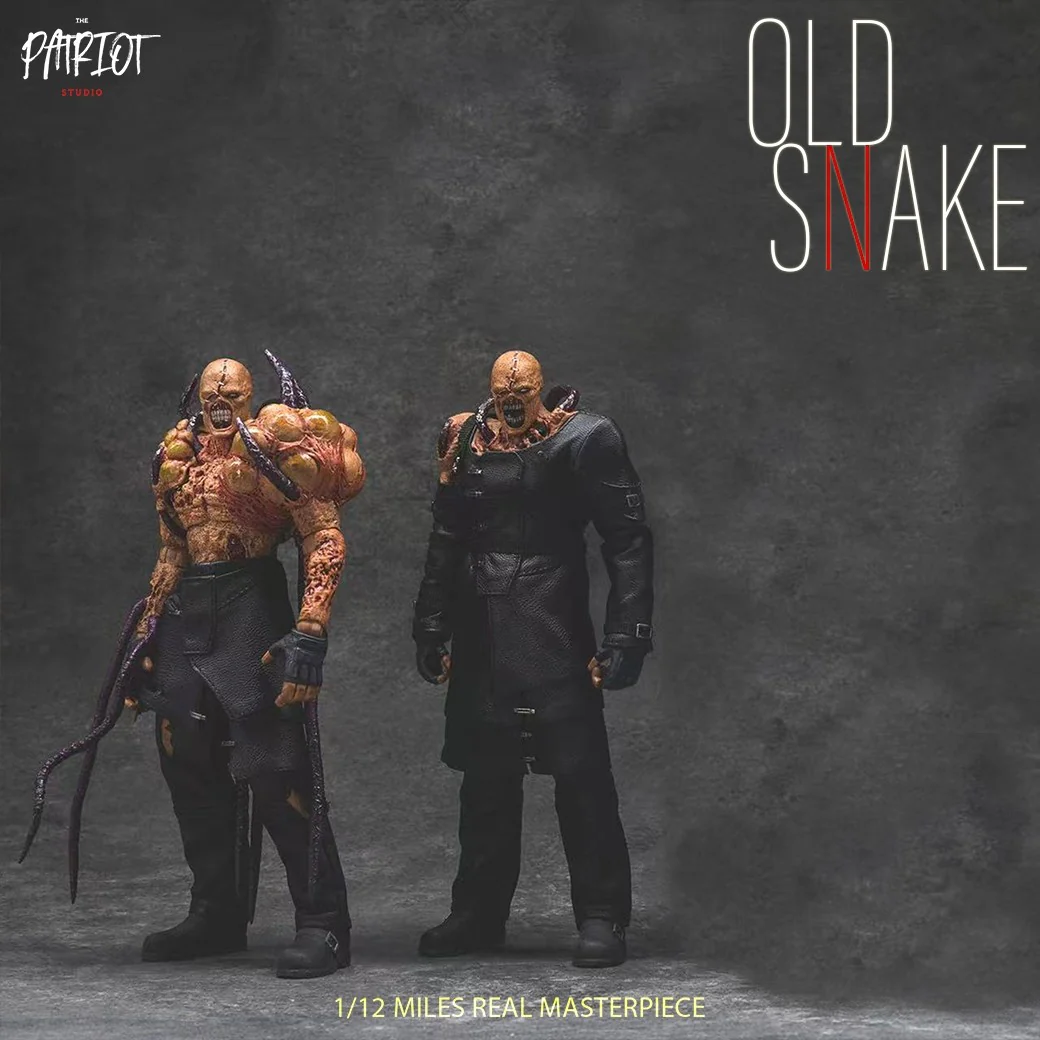 [PREORDER] Patriot Studio Old Snake Type-1 & II 1/12 Action Figures