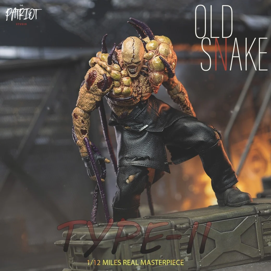 [PREORDER] Patriot Studio Old Snake Type-1 & II 1/12 Action Figures - Image 10