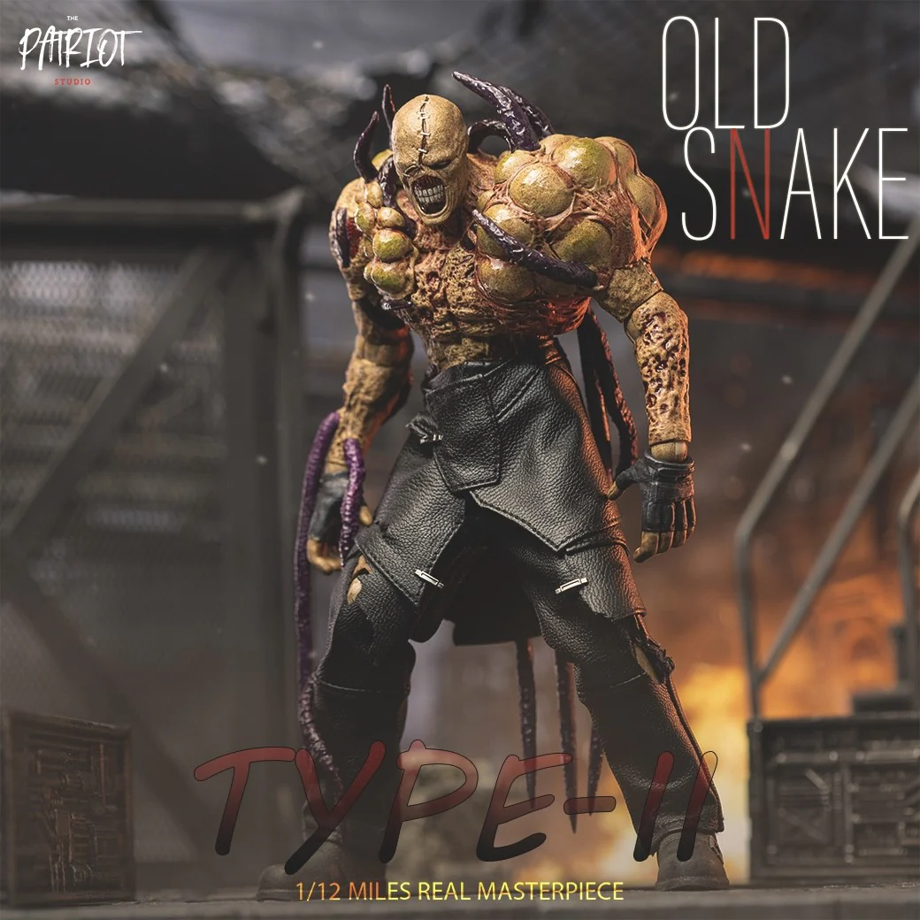 [PREORDER] Patriot Studio Old Snake Type-1 & II 1/12 Action Figures - Image 11