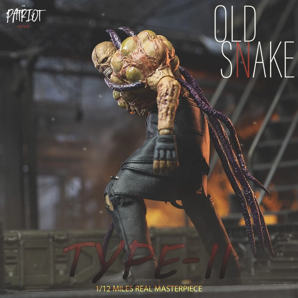[PREORDER] Patriot Studio Old Snake Type-1 & II 1/12 Action Figures - Image 12