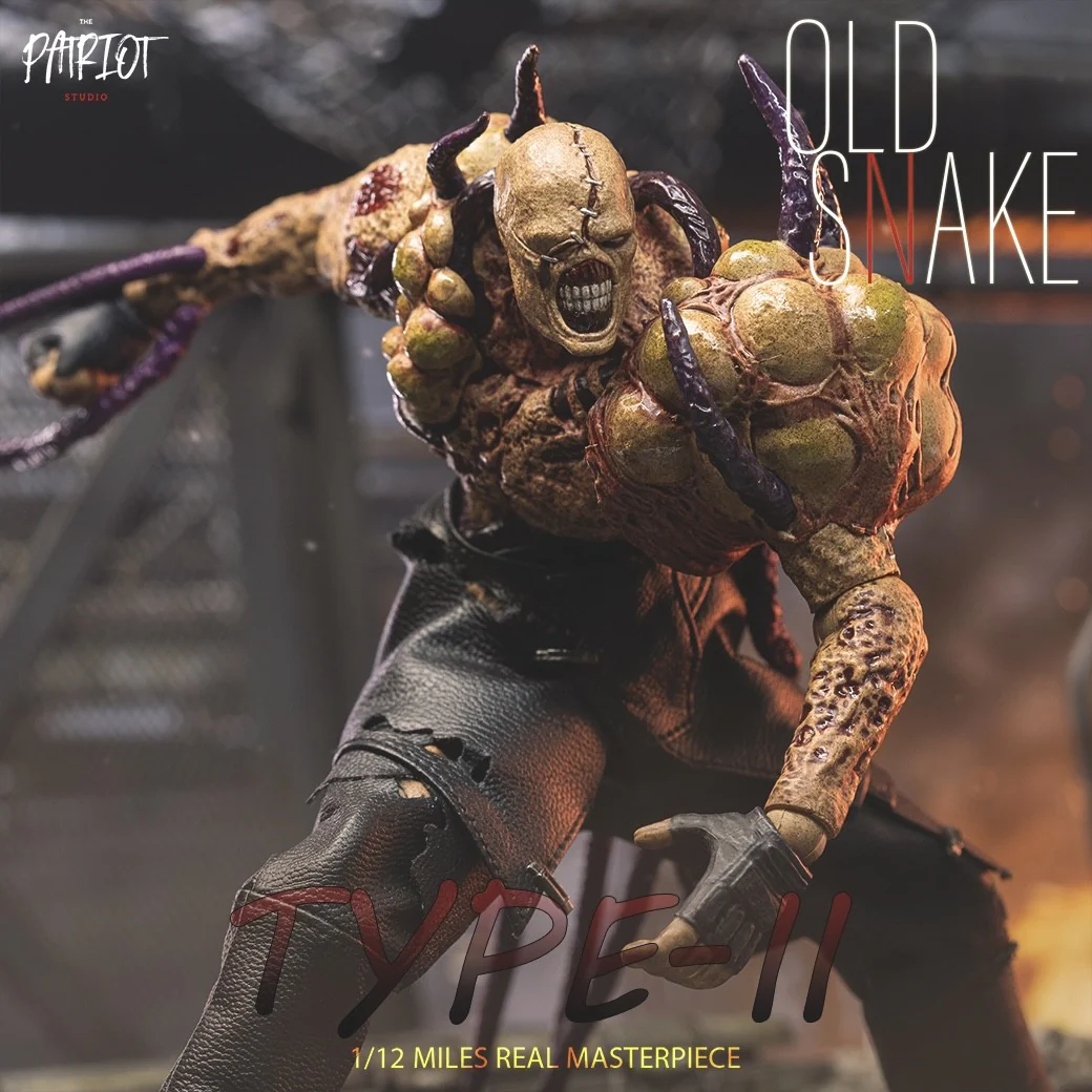 [PREORDER] Patriot Studio Old Snake Type-1 & II 1/12 Action Figures - Image 13
