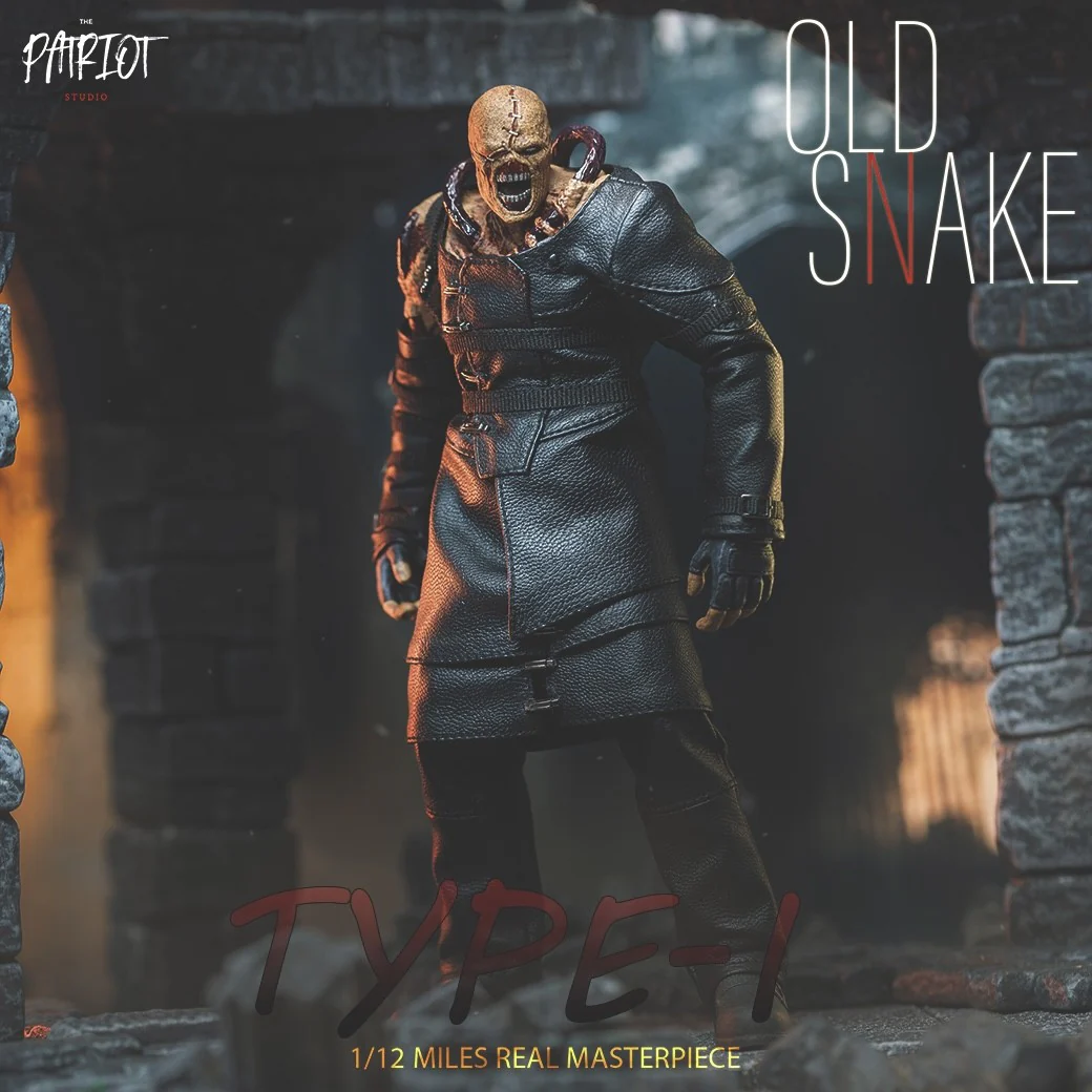 [PREORDER] Patriot Studio Old Snake Type-1 & II 1/12 Action Figures - Image 2