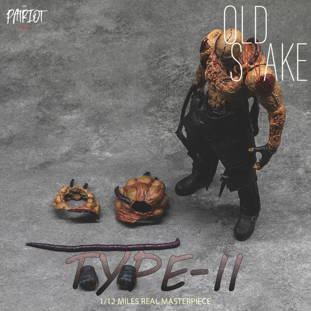 [PREORDER] Patriot Studio Old Snake Type-1 & II 1/12 Action Figures - Image 3