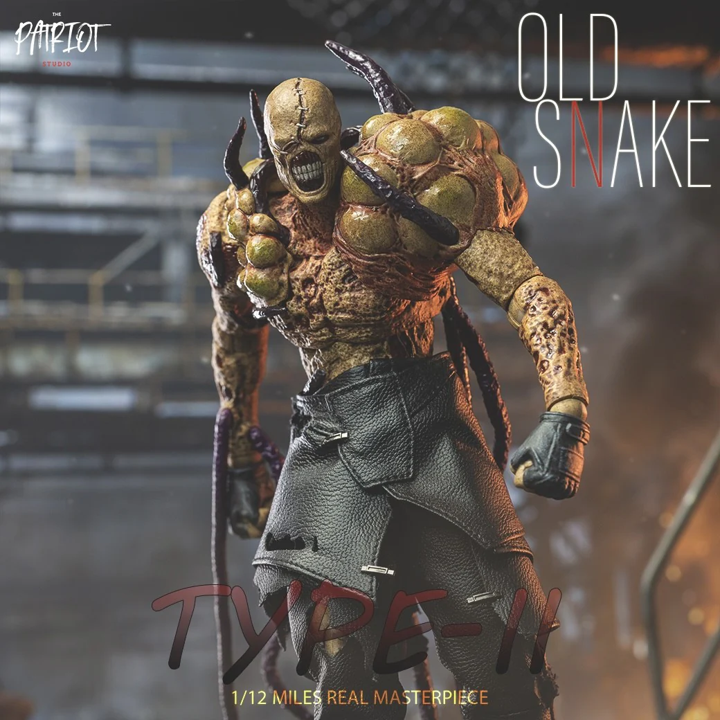 [PREORDER] Patriot Studio Old Snake Type-1 & II 1/12 Action Figures - Image 6
