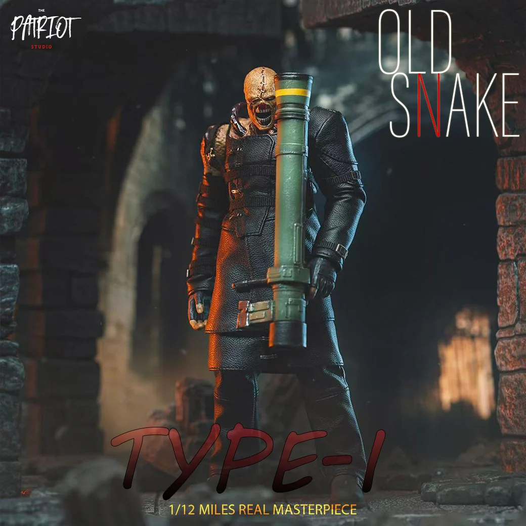 [PREORDER] Patriot Studio Old Snake Type-1 & II 1/12 Action Figures - Image 9