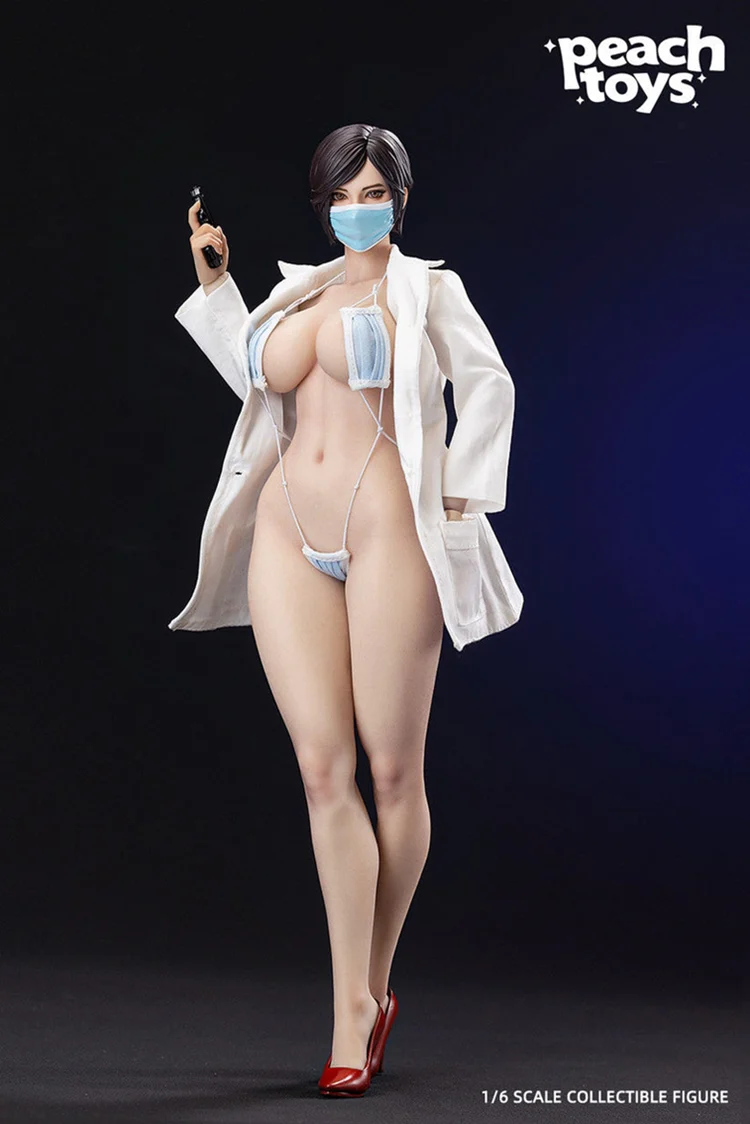[PREORDER] Peach Toys Studio Ada Hazard Lab Coat Ver 1/6 Scale Figure - Image 4