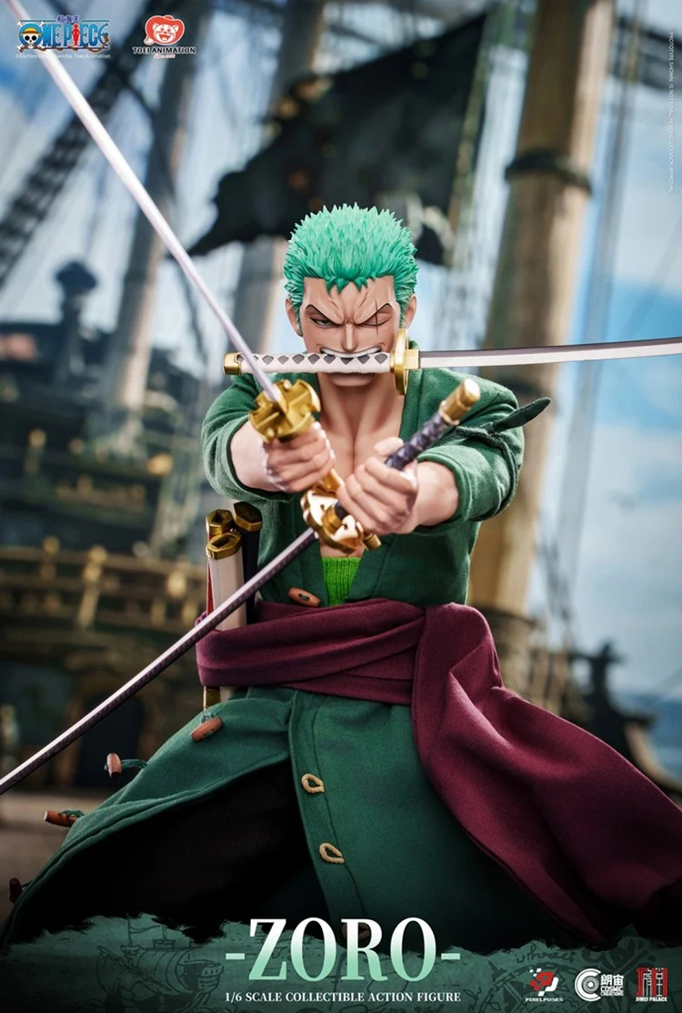 [PREORDER] Pixel Poses Roronoa Zoro 1/6 Action Figure - One Piece