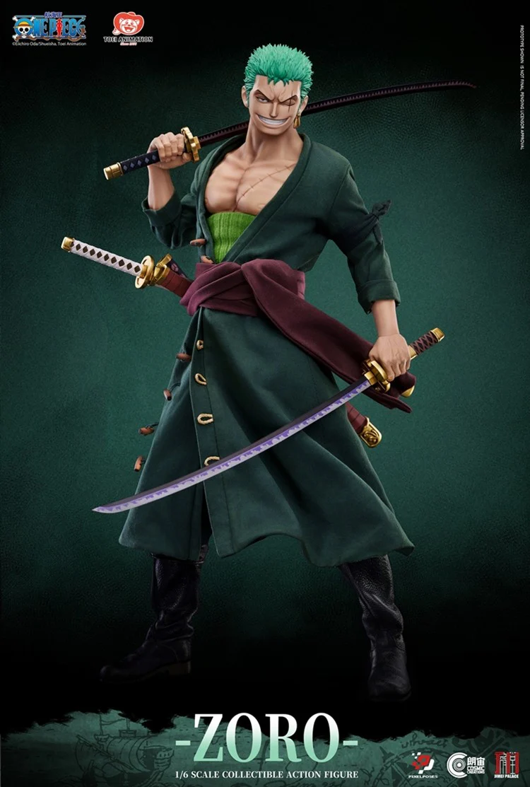 [PREORDER] Pixel Poses Roronoa Zoro 1/6 Action Figure - One Piece - Image 2