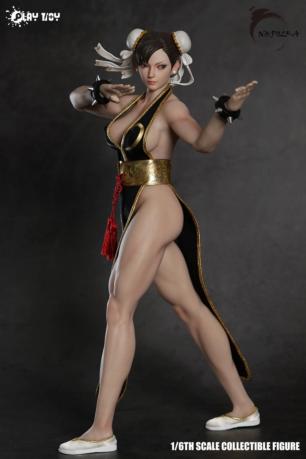 Playtoy P023A Chun-Li 2.0 (Black) - Image 5