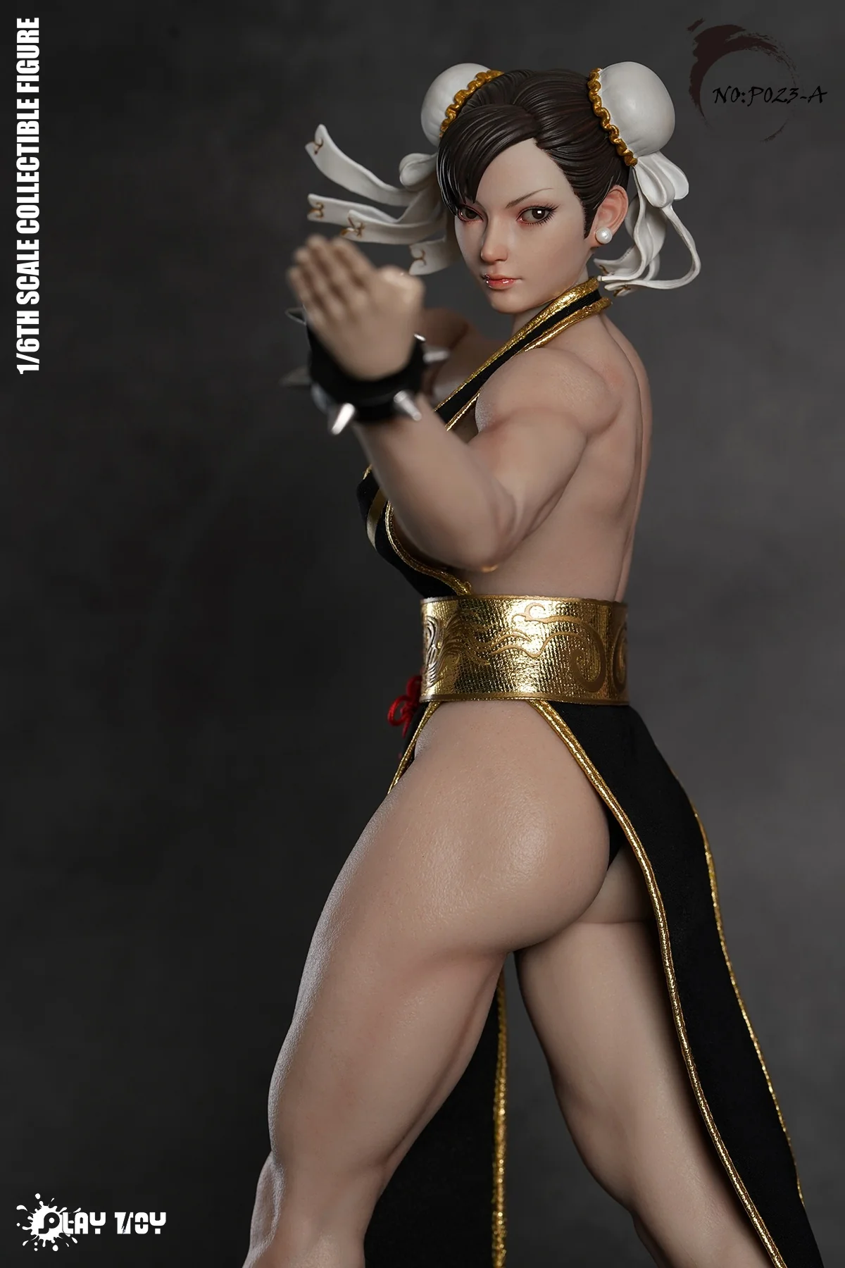 Playtoy P023A Chun-Li 2.0 (Black) - Image 6