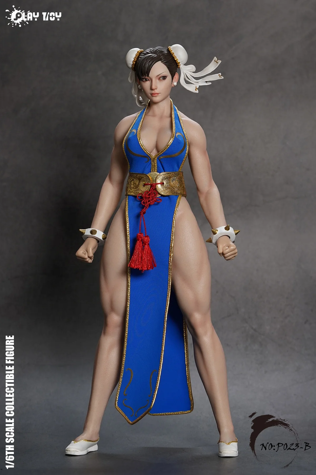 Playtoy P023B Chun-Li 2.0 (Blue) - Image 4