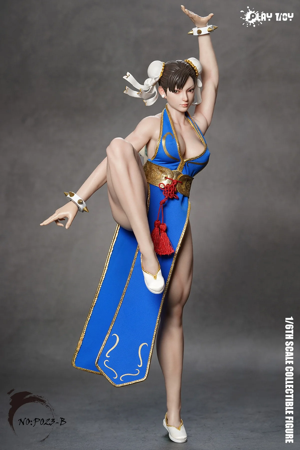 Playtoy P023B Chun-Li 2.0 (Blue) - Image 7