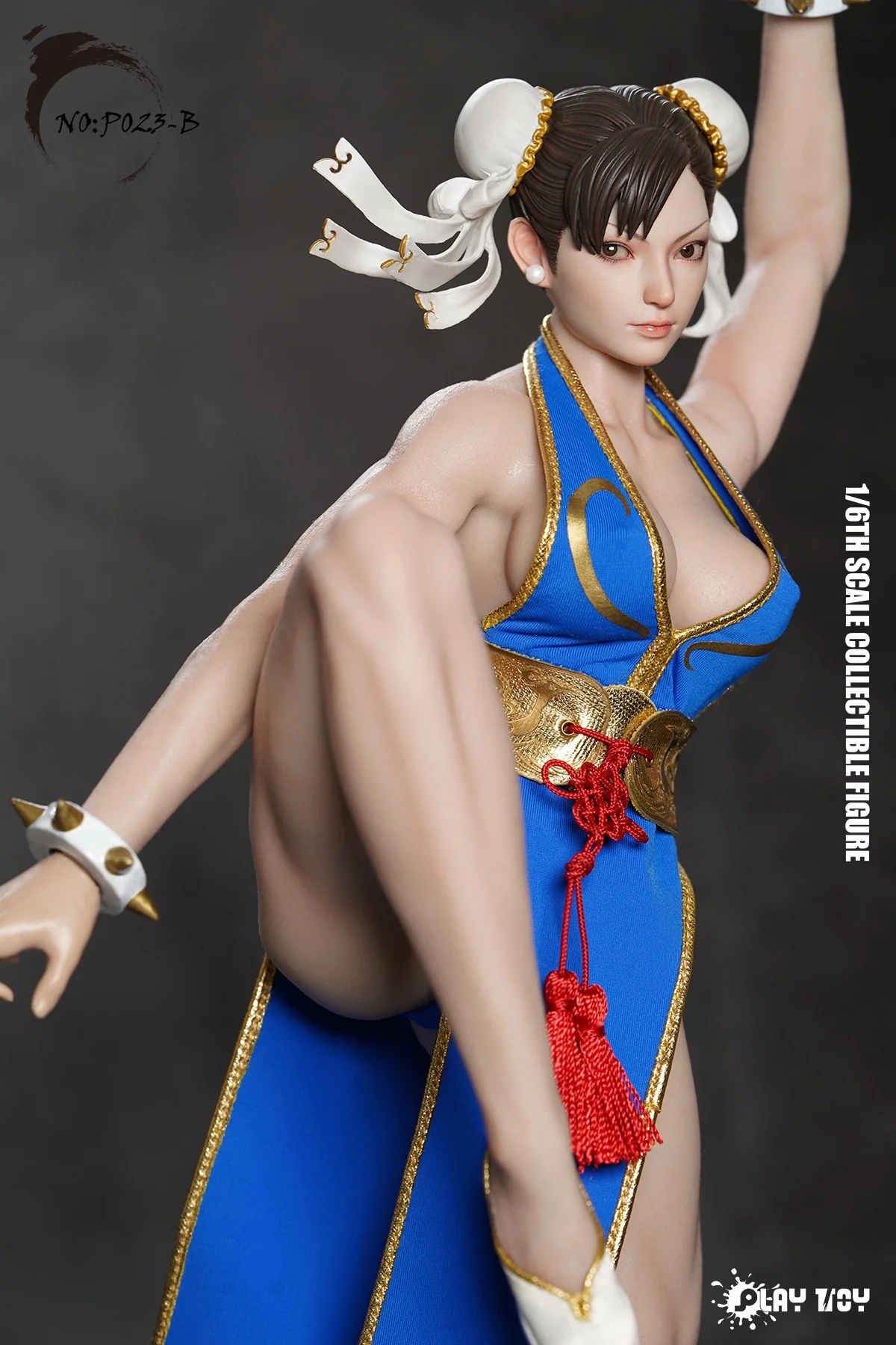 Playtoy P023B Chun-Li 2.0 (Blue) - Image 9