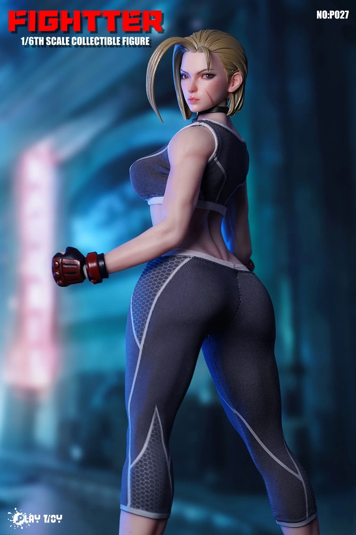 [PREORDER] PlayToy P027 - Fighting Female Warrior 6th Generation Action Figure - Image 10