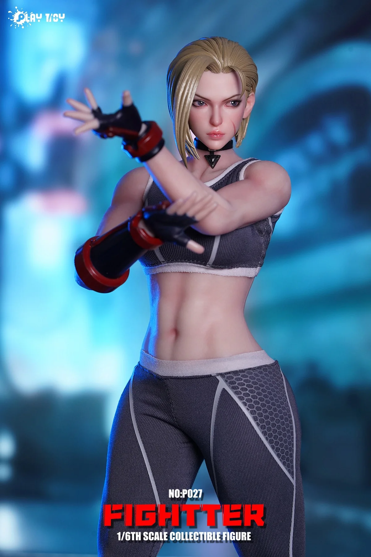 [PREORDER] PlayToy P027 - Fighting Female Warrior 6th Generation Action Figure - Image 12