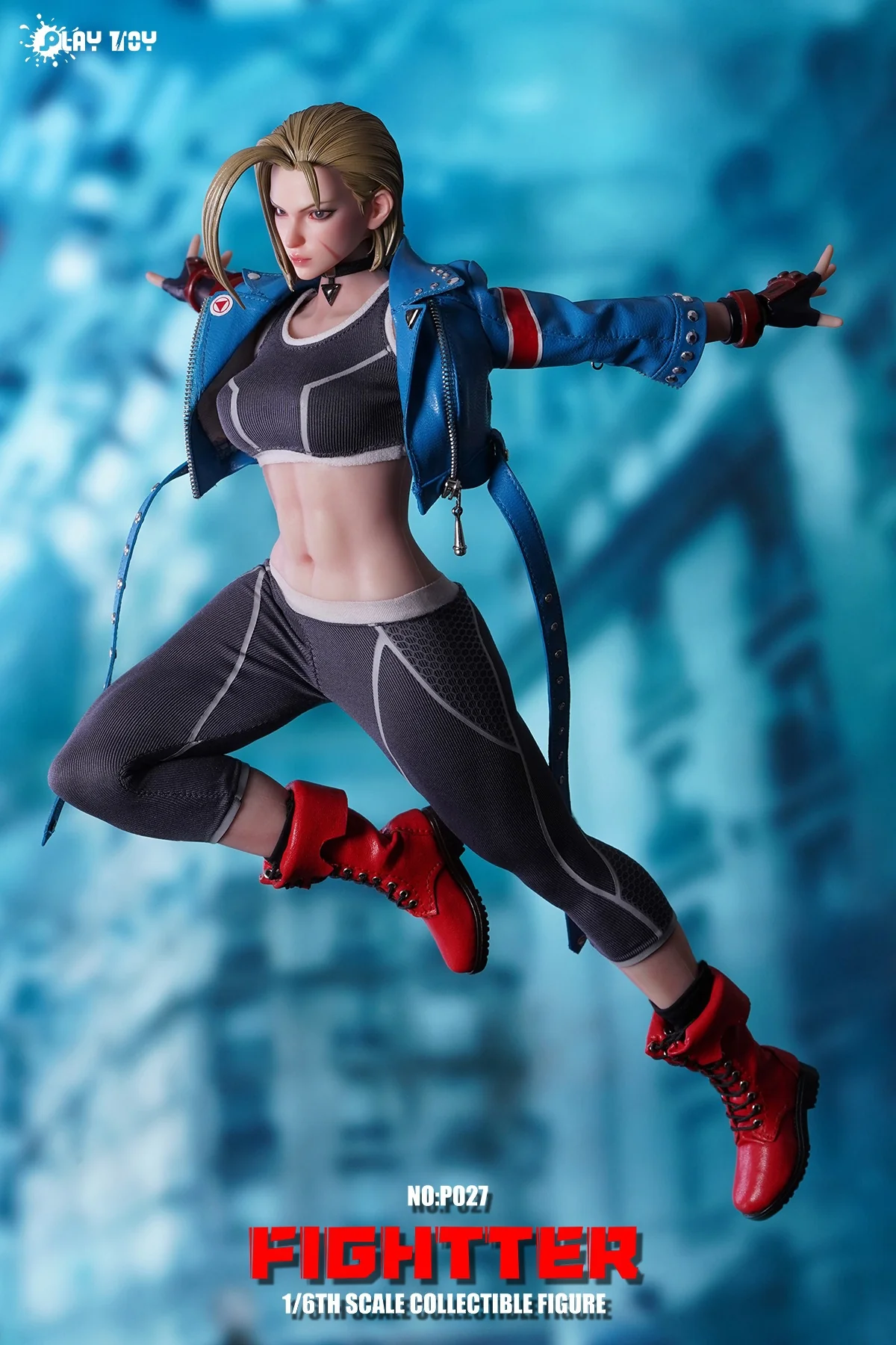 [PREORDER] PlayToy P027 - Fighting Female Warrior 6th Generation Action Figure - Image 5
