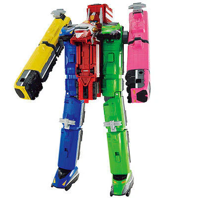 Power Rangers DX Goseiger (Megaforce) EX Ressha Train Bandai 2014 - Image 4