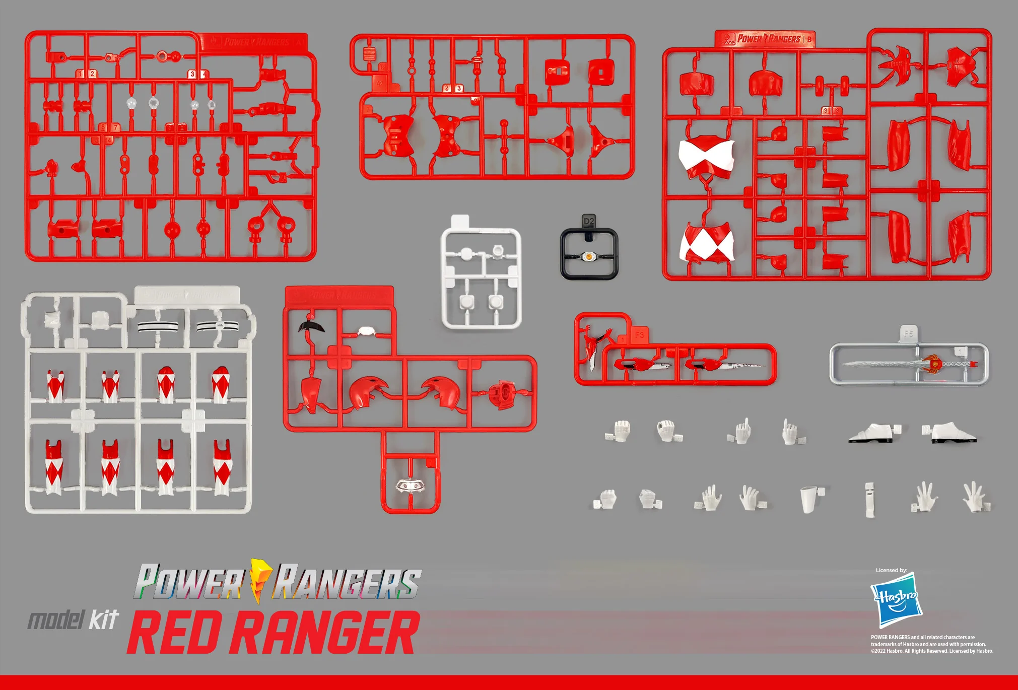 Power Rangers Furai Model Red Ranger - Image 12