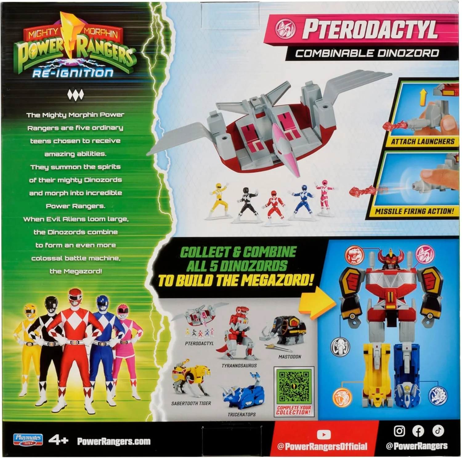 Power Rangers Re-Ignition Pterodactyl Combinable Dinozord - Image 9