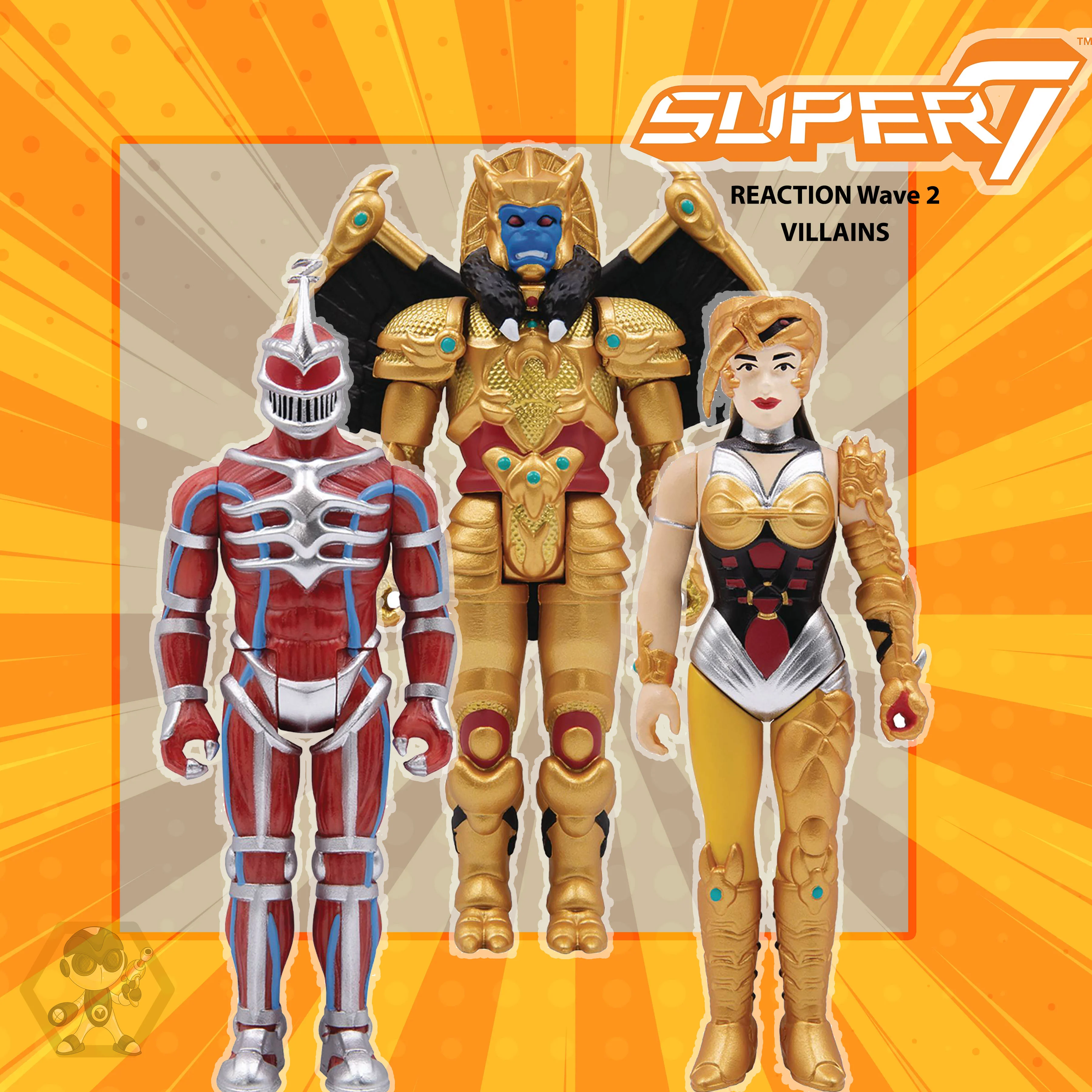 Power Rangers Super 7 Reaction Wave 2 - Image 9