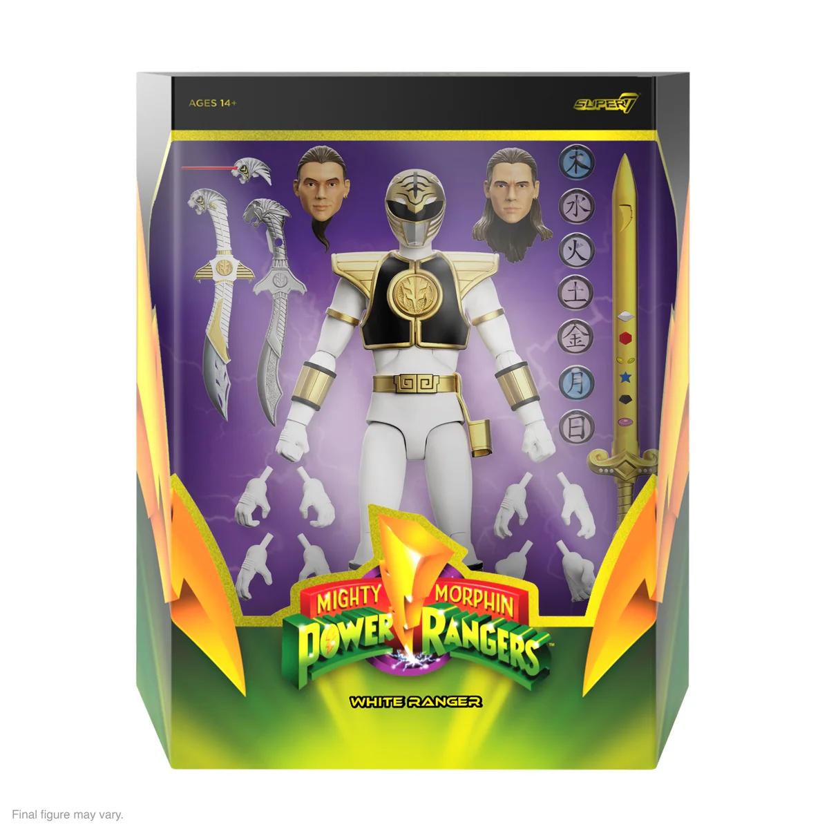 Power Rangers Ultimates! Wave 4 - White Ranger