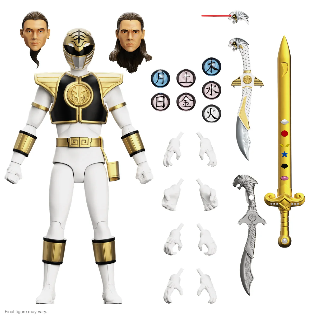 Power Rangers Ultimates! Wave 4 - White Ranger - Image 2