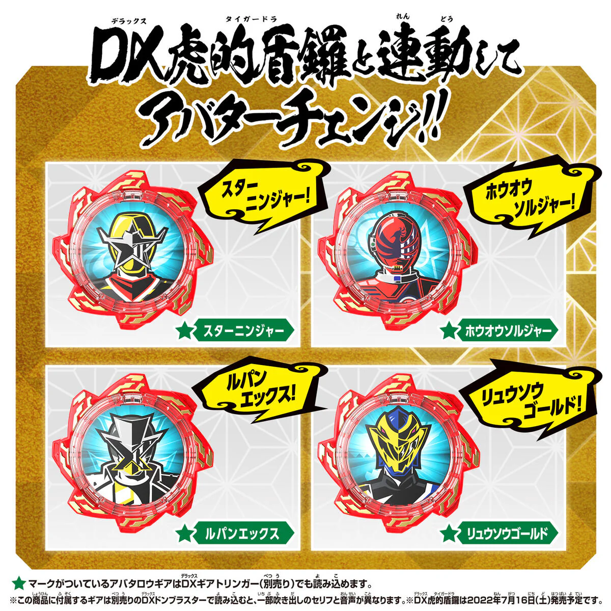 DX Avataro Gear Set 06 - Image 3