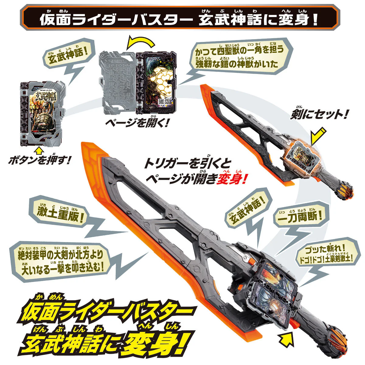 DX Dogouken Gekido & Genbu Shinwa Wonder Ride Book - Image 4