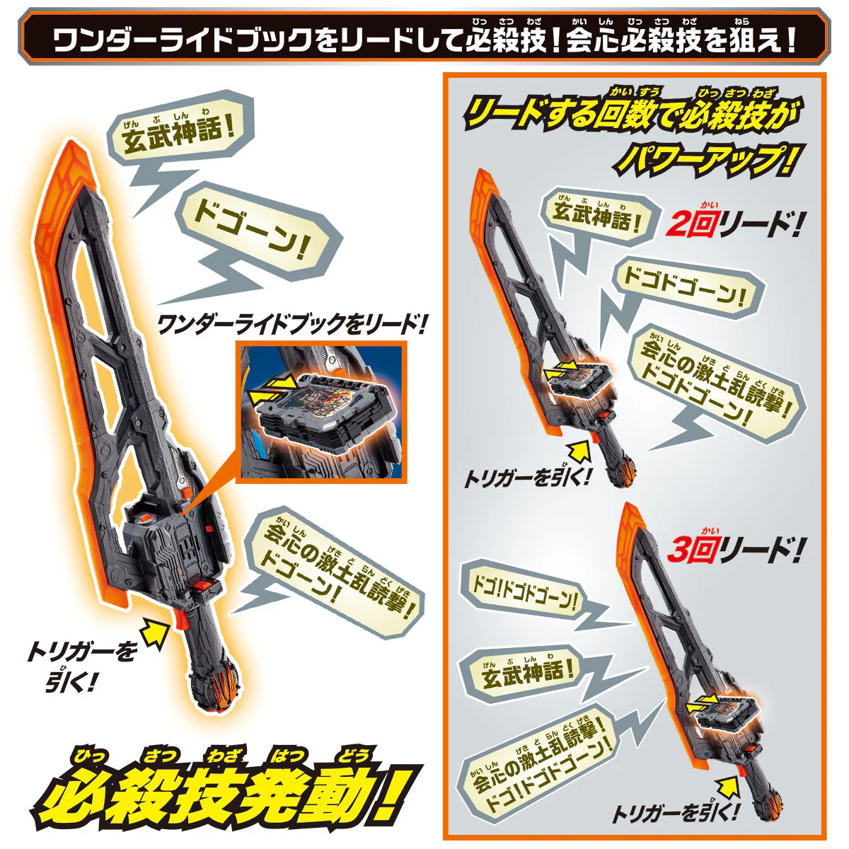 DX Dogouken Gekido & Genbu Shinwa Wonder Ride Book - Image 5