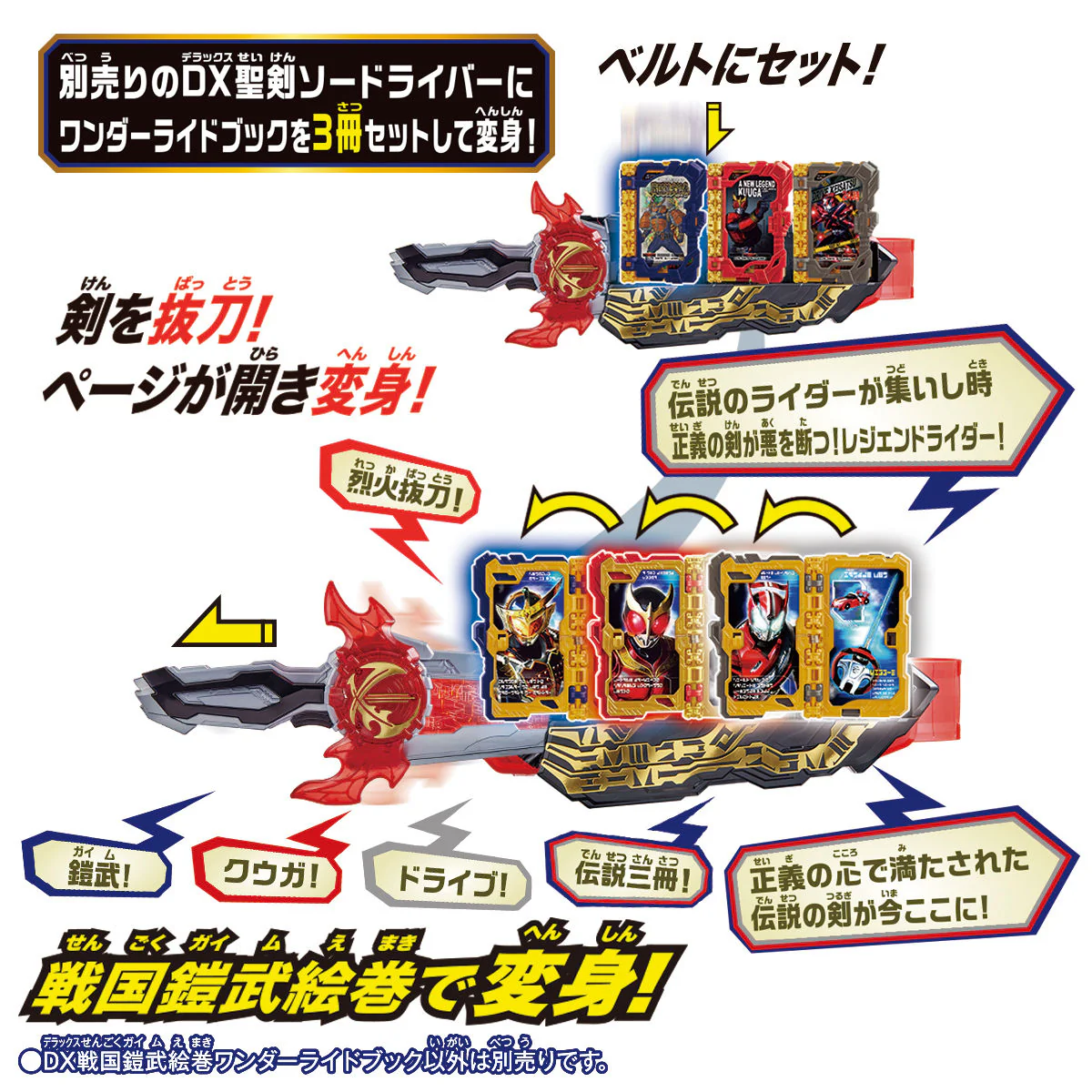 DX Gaim Wonder Ride Book - Image 5