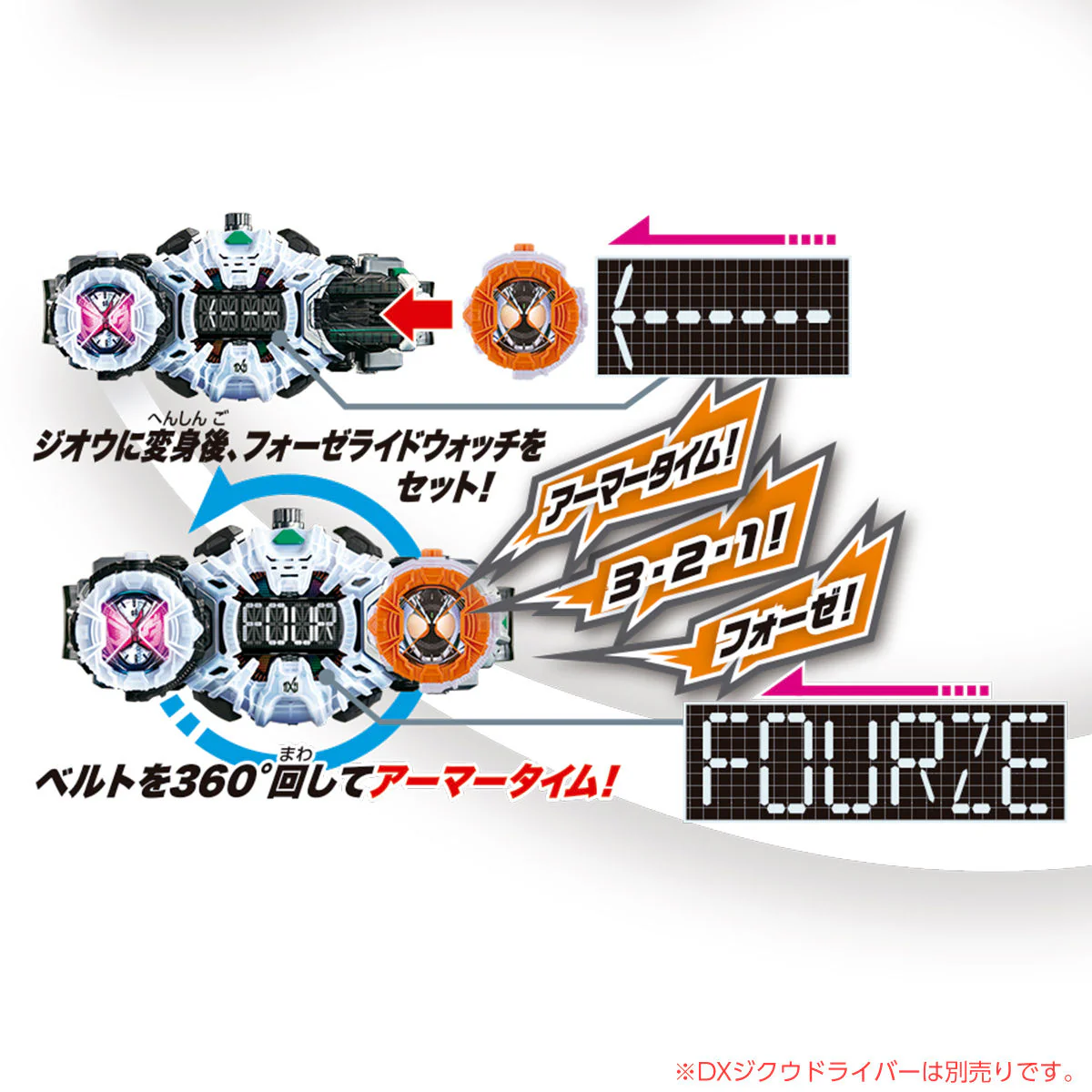 DX Fourze RideWatch - Image 6