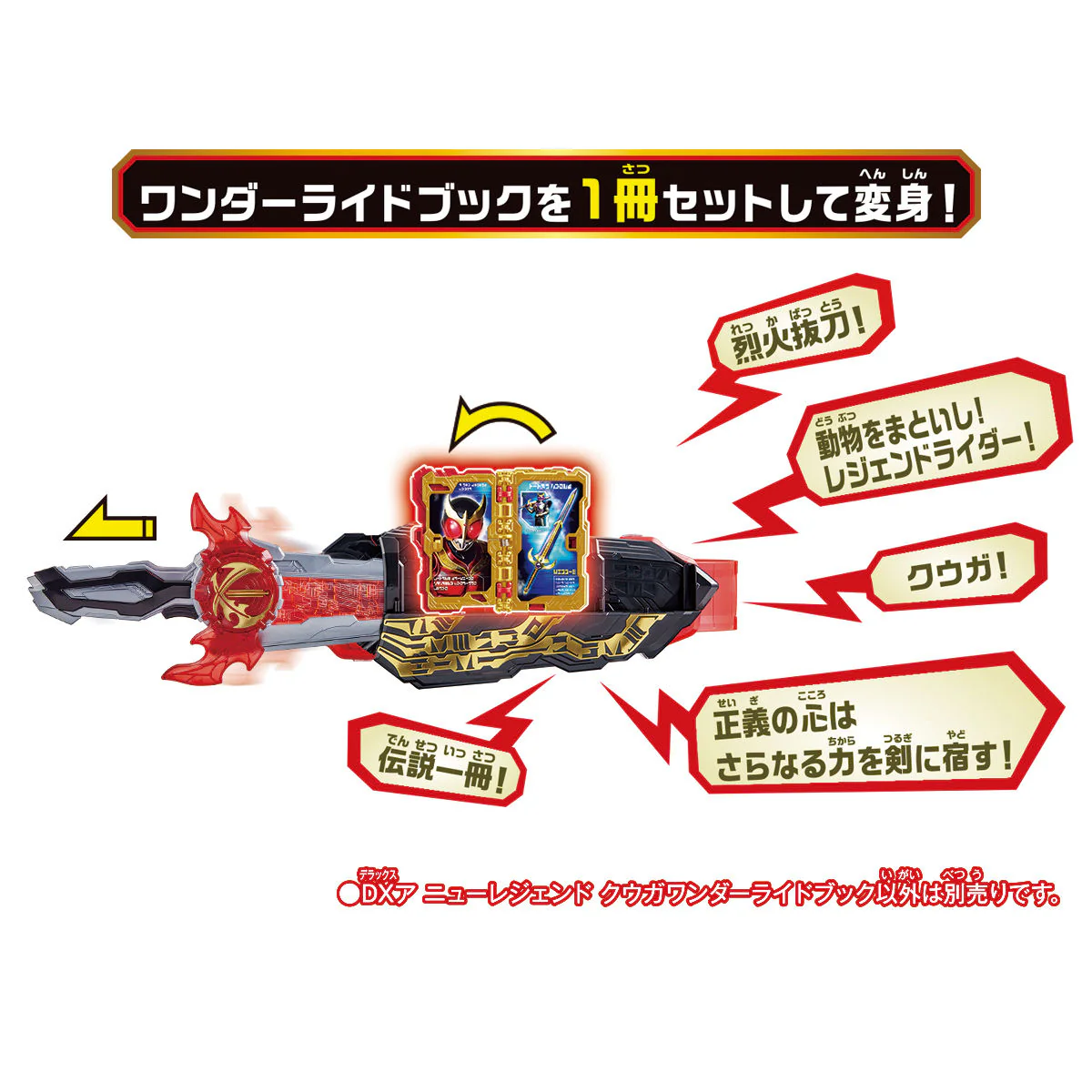 DX Kuuga Wonder Ride Book - Image 4