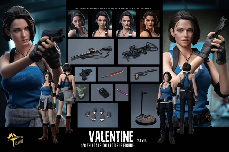 [PREORDER] Master Team 1/6 Scale Valentine 2.0 Action Figure Box Set - Image 6