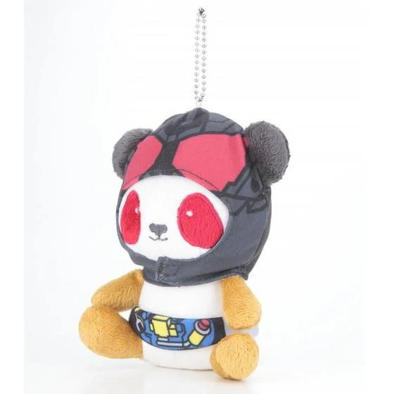 ROG Kamen Rider Build Masked Panda Plush Mascot Keychains - Image 10