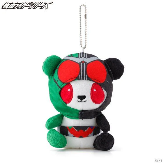 ROG Kamen Rider Heisei Masked Panda Plush Mascot Keychains - Image 11