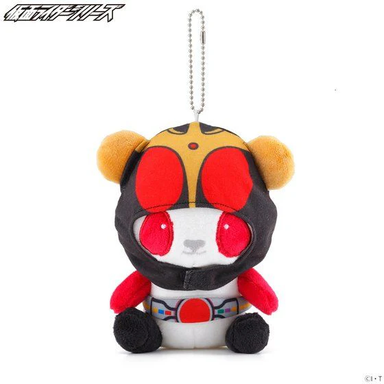 ROG Kamen Rider Heisei Masked Panda Plush Mascot Keychains - Image 13
