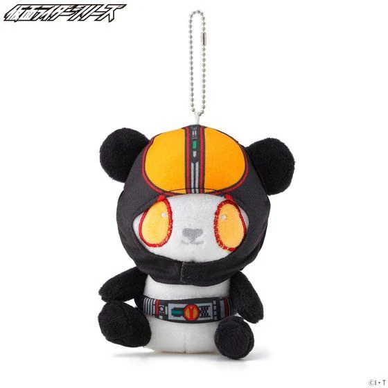 ROG Kamen Rider Heisei Masked Panda Plush Mascot Keychains - Image 5
