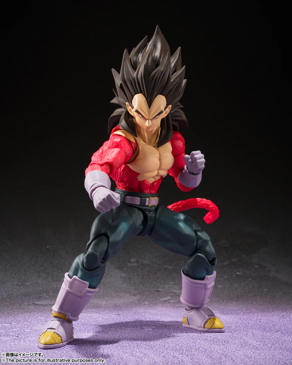 SH Figuarts Super Saiyan 4 Vegeta - Dragon Ball GT - Image 2