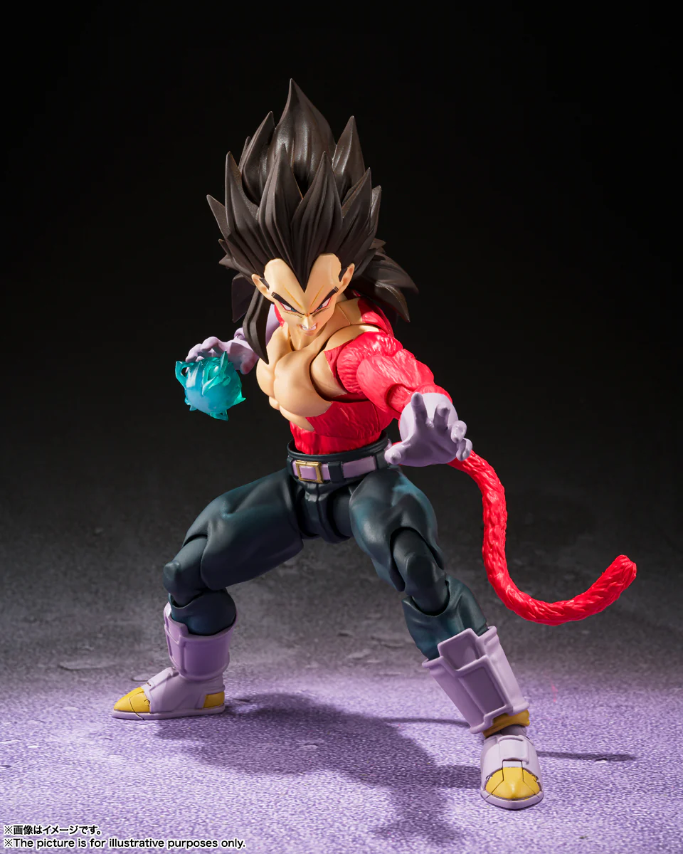 SH Figuarts Super Saiyan 4 Vegeta - Dragon Ball GT - Image 3